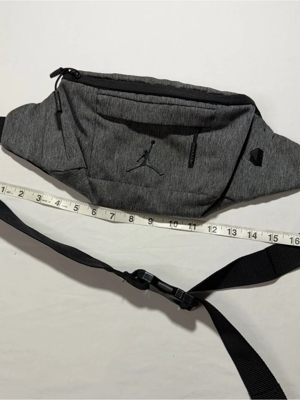 Jordan Heather Gray Sling Waist Bag